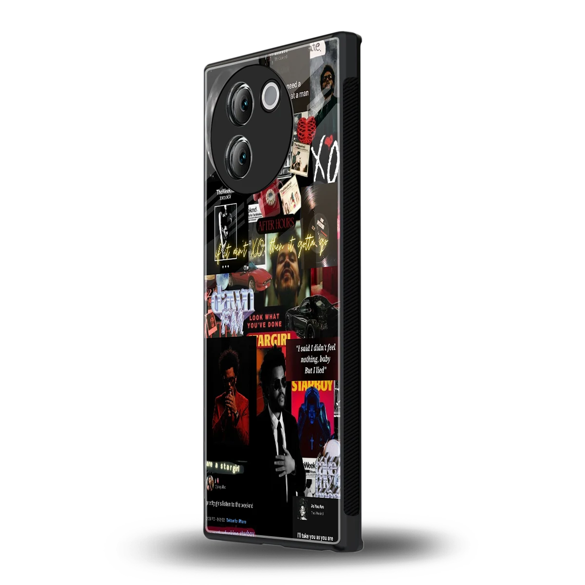 Star Boy Aura vivo v30e mobile cover | shockproof glass phone case