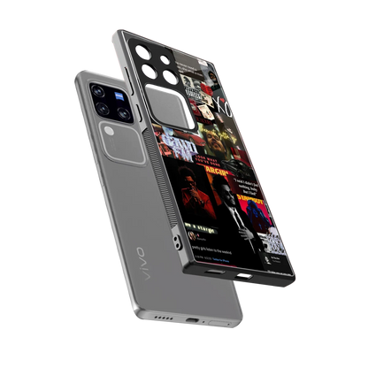 Star Boy Aura sleekvivo v30 pro cover with tempered glass back and TPU edges