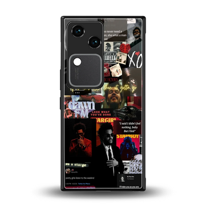 Star Boy Aura back phone cover | glass case for vivo v30