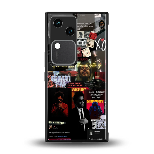 Star Boy Aura back phone cover | glass case for vivo v30