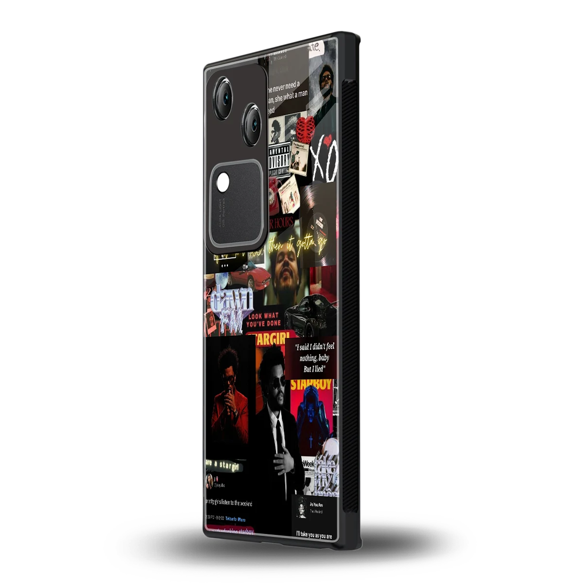 Star Boy Aura vivo v30 mobile cover | shockproof glass phone case