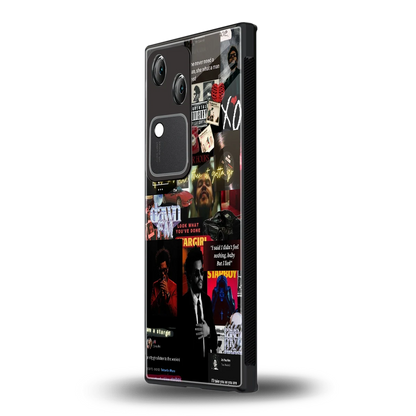 Star Boy Aura vivo v30 mobile cover | shockproof glass phone case