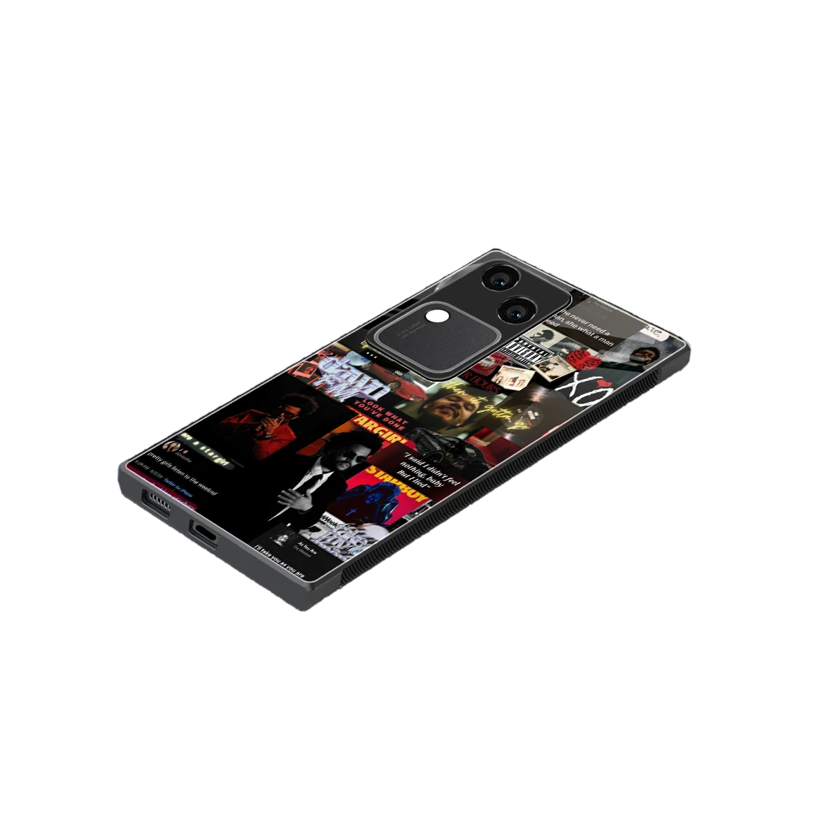 Star Boy Aura stylish phone case for vivo v30 | glossy glass and slim fit