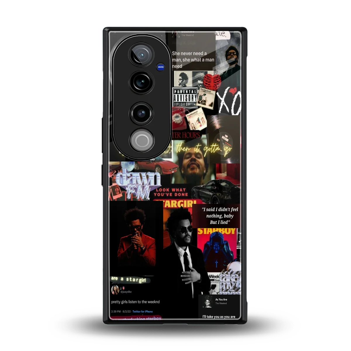 Star Boy Aura back phone cover | glass case for vivo v40 pro