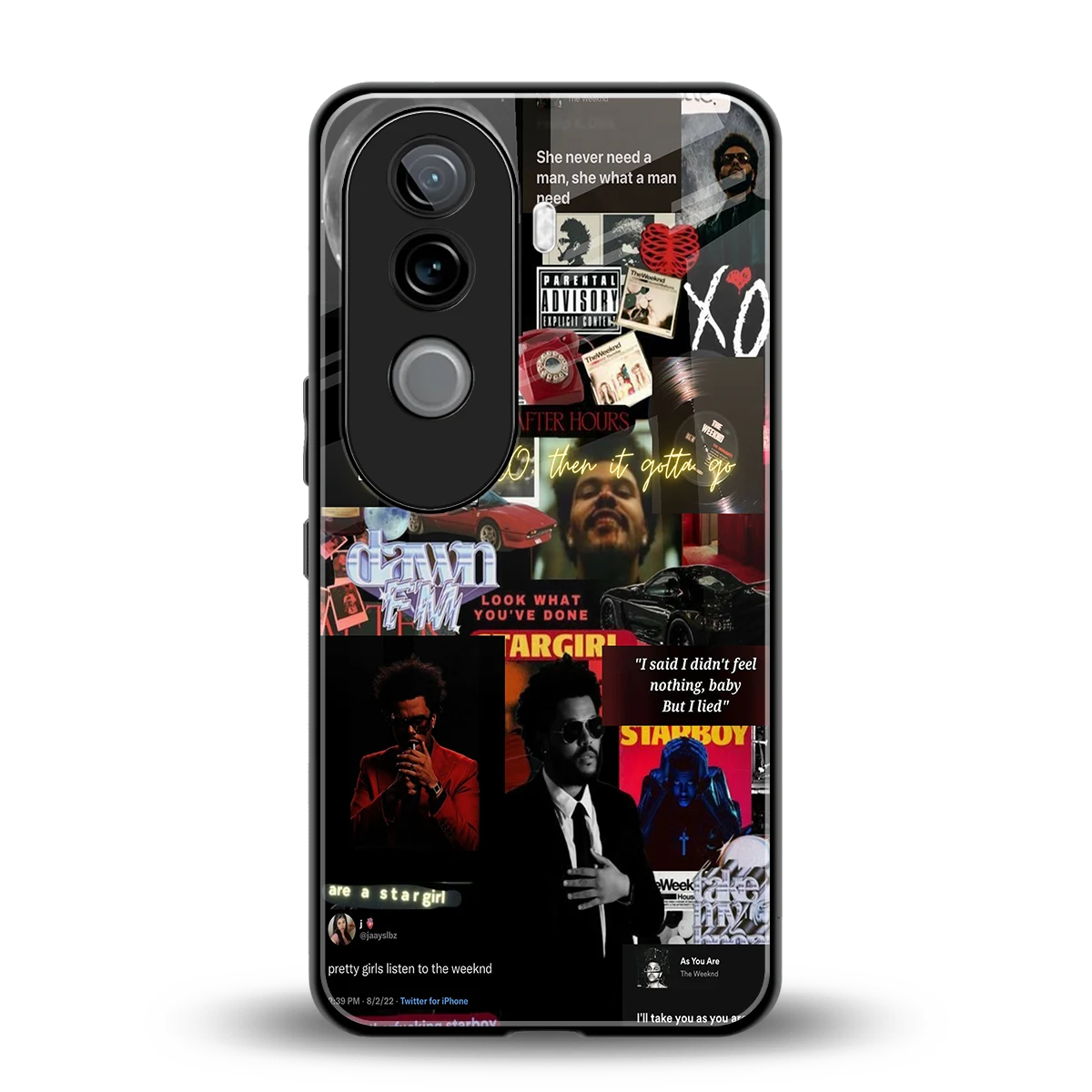 Star Boy Aura back phone cover | glass case for vivo v40e