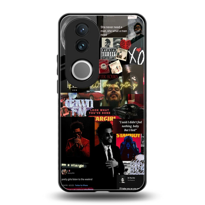 Star Boy Aura back phone cover | glass case for vivo v50