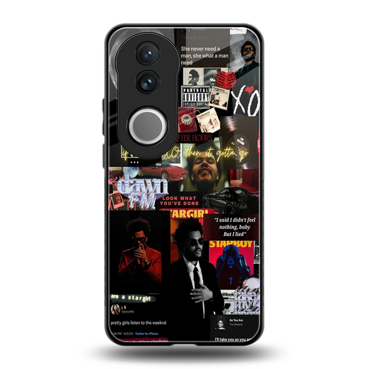 Star Boy Aura back phone cover | glass case for vivo v50