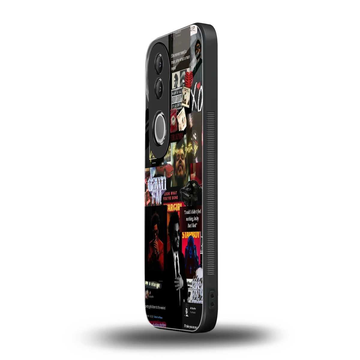 Star Boy Aura vivo v50 mobile cover | shockproof glass phone case