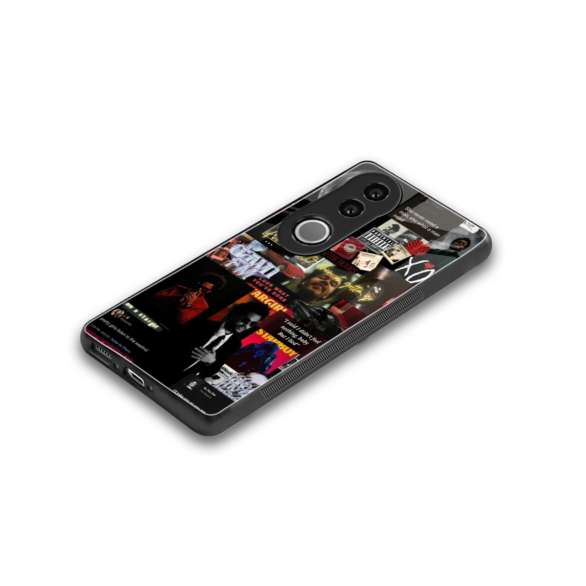 Star Boy Aura stylish phone case for vivo v50 | glossy glass and slim fit