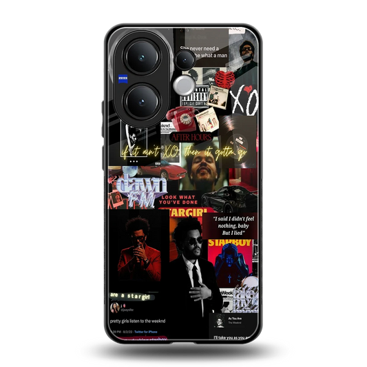 Star Boy Aura back phone cover | glass case for vivo v60