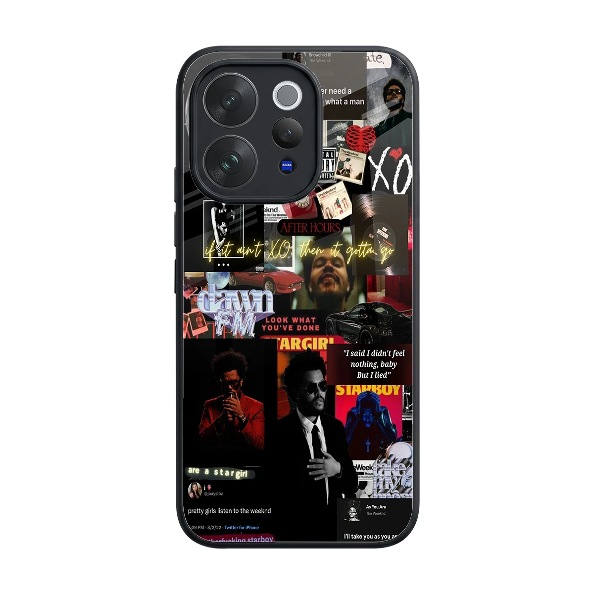 Star Boy Aura back phone cover | glass case for vivo v70