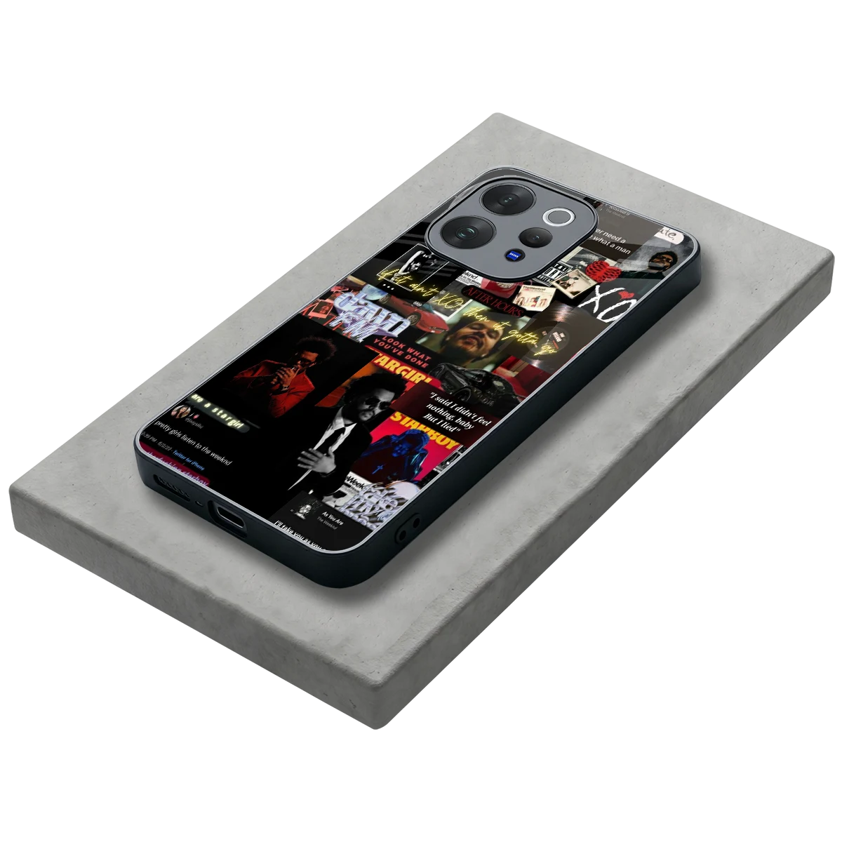 Star Boy Aura stylish phone case for vivo v70 elite | glossy glass and slim fit