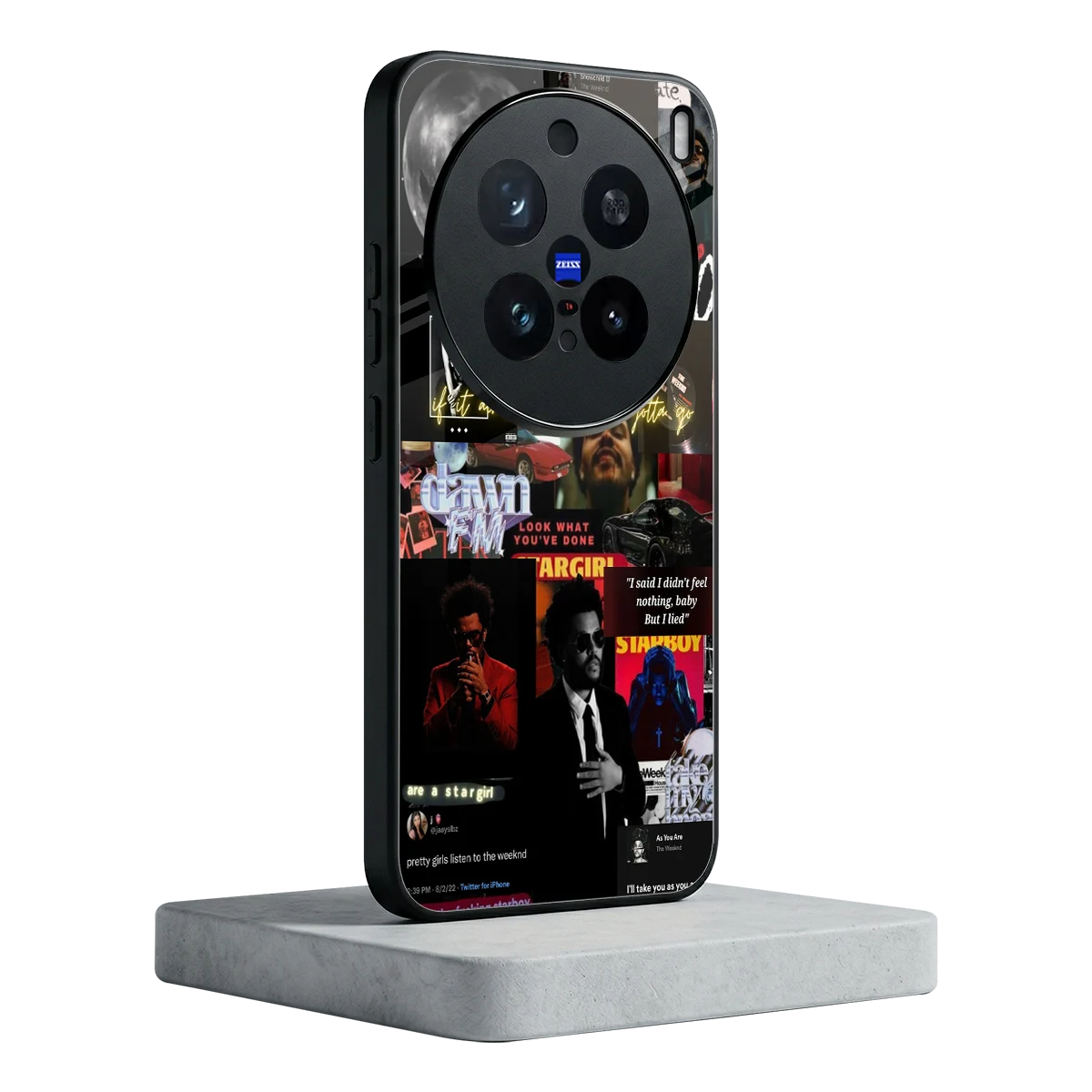 Star Boy Aura vivo x200 pro mobile cover | shockproof glass phone case