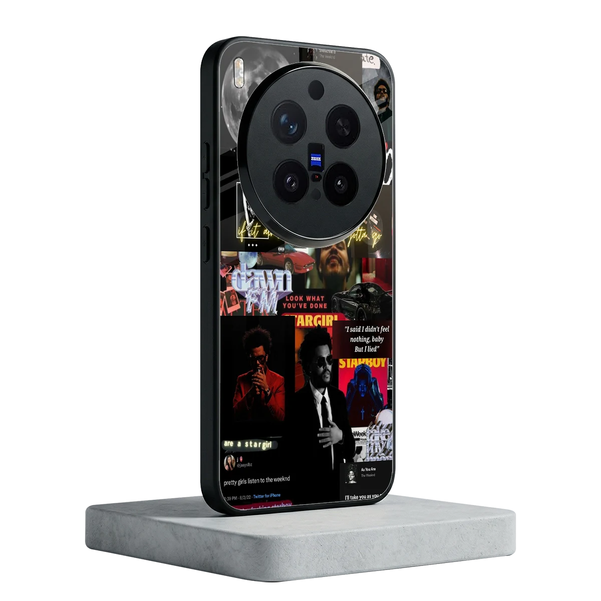 Star Boy Aura vivo x300 pro mobile cover | shockproof glass phone case