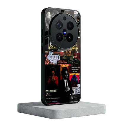 Star Boy Aura vivo x300 pro mobile cover | shockproof glass phone case