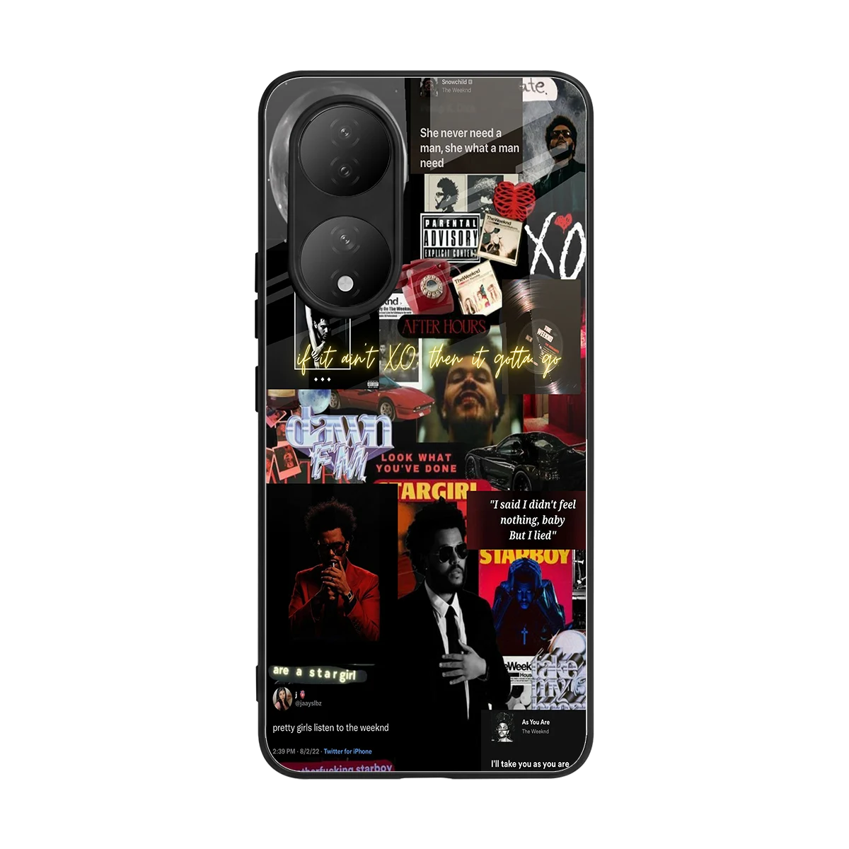 Star Boy Aura back phone cover | glass case for Vivo-y100
