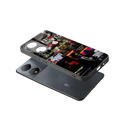 Star Boy Aura sleek Vivo-y100 cover with tempered glass back and TPU edges