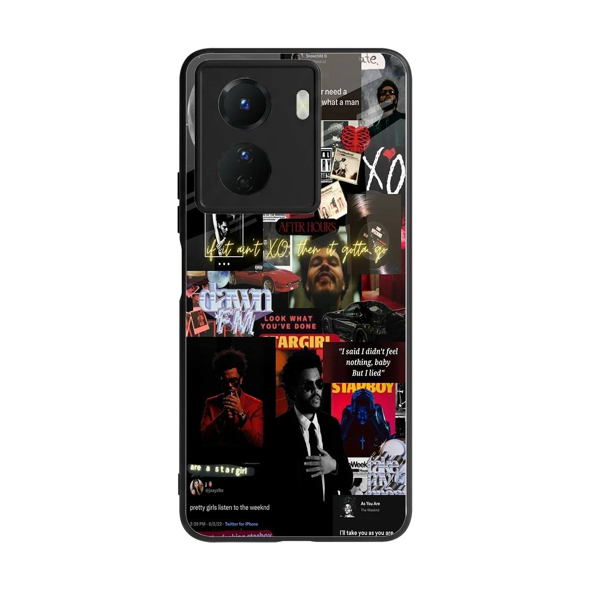 Star Boy Aura back phone cover | glass case for vivo y16