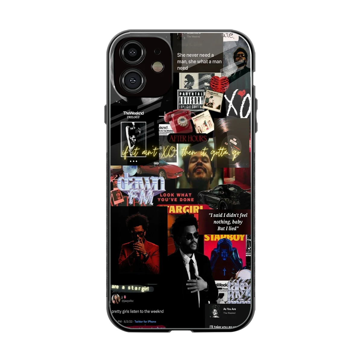 Star Boy Aura back phone cover | glass case for iphone 11