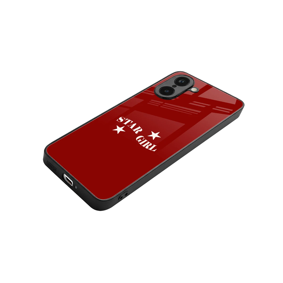 Star Girl stylish phone case for oneplus nord ce5 5g | glossy glass and slim fit