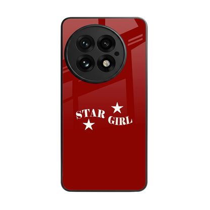 Star Girl back phone cover | glass case for oneplus 13