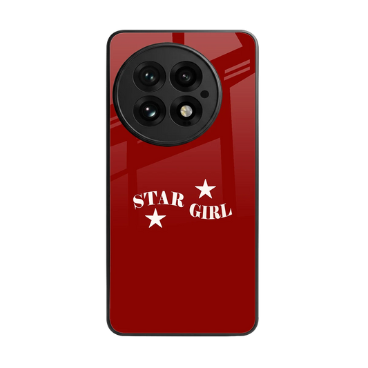 Star Girl back phone cover | glass case for oneplus 13