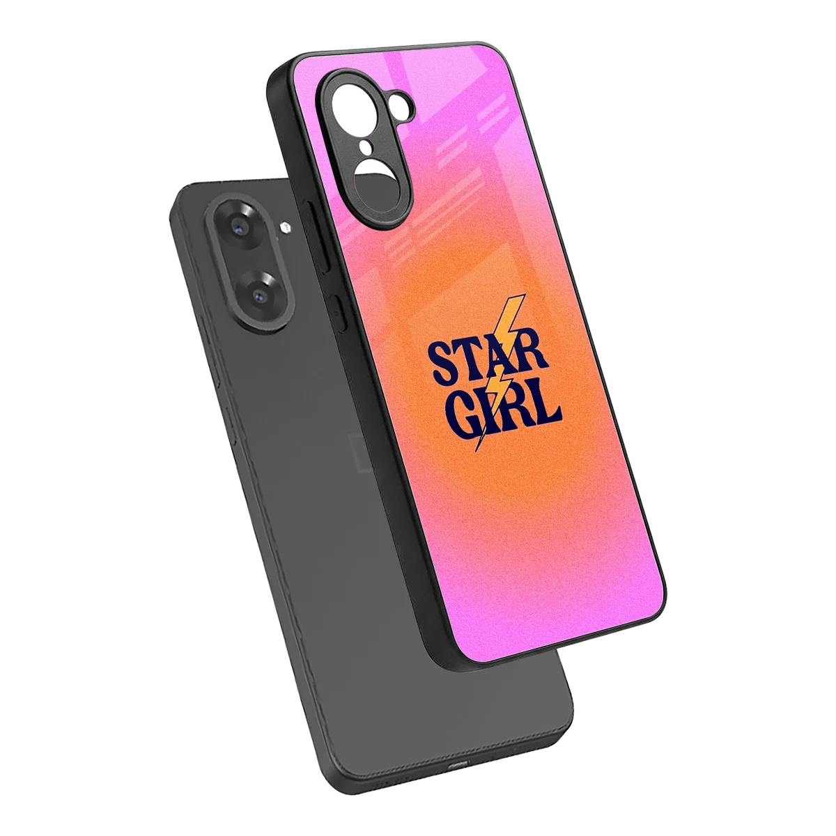 Star Girl Aesthetic sleek oneplus nord ce5 5g cover with tempered glass back and TPU edges