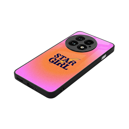 Star Girl Aesthetic stylish phone case for oneplus 13 | glossy glass and slim fit