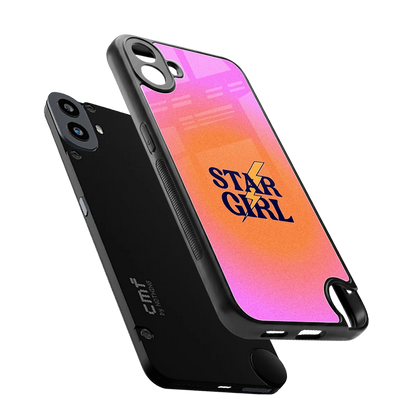 Star Girl Aesthetic sleek cmf nothing phone 1 cover with tempered glass back and TPU edges