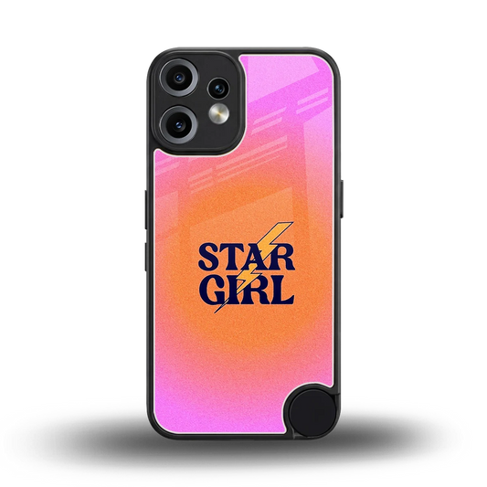 Star Girl Aesthetic back phone cover | glass case for cmf nothing phone 2 pro