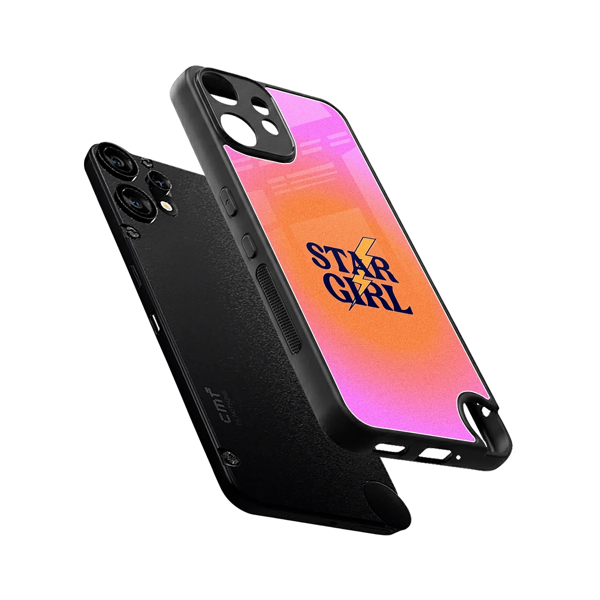 Star Girl Aesthetic sleek cmf nothing phone 2 pro cover with tempered glass back and TPU edges