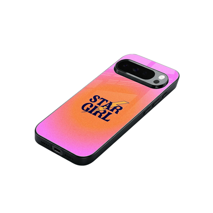 Star Girl Aesthetic stylish phone case for google pixel 10 pro xl | glossy glass and slim fit