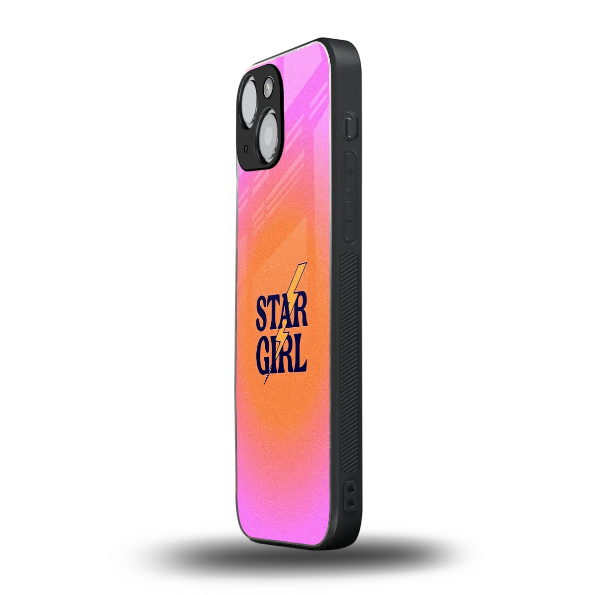 Star Girl Aesthetic iphone 12 mini mobile cover | shockproof glass phone case