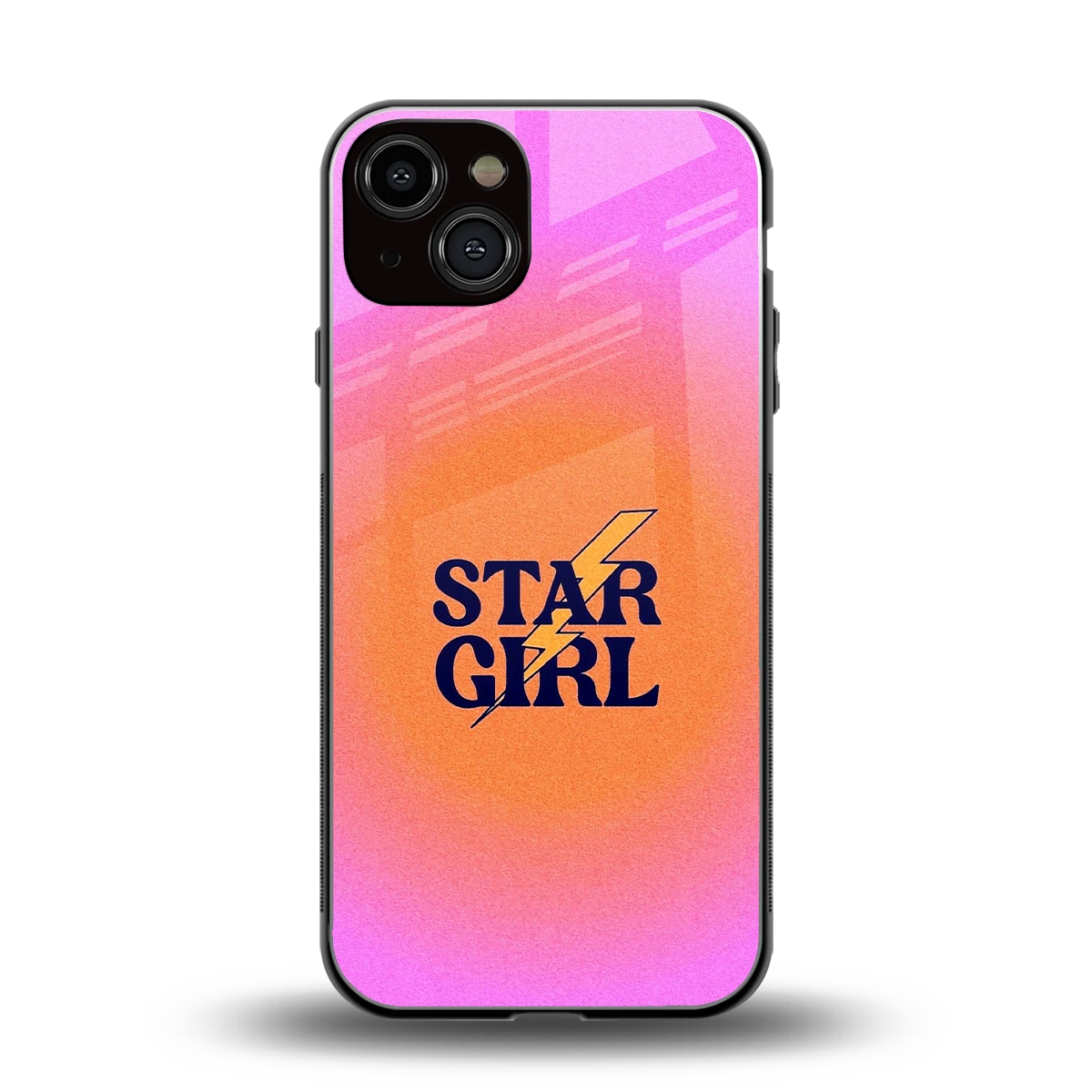 Star Girl Aesthetic back phone cover | glass case for iphone 13