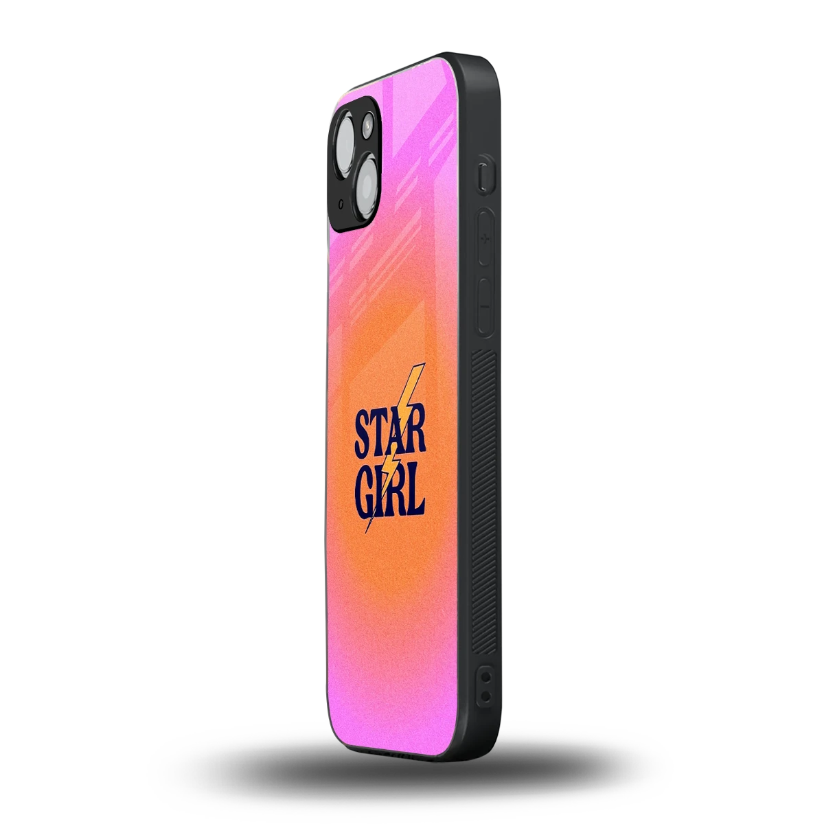 Star Girl Aesthetic iphone 14 plus mobile cover | shockproof glass phone case