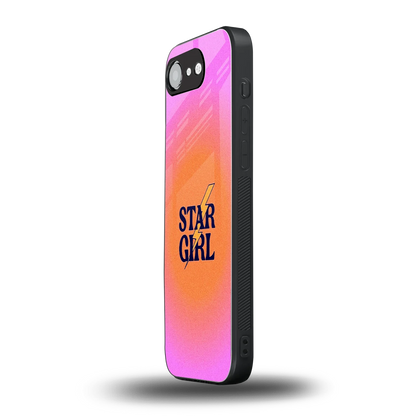 Star Girl Aesthetic iphone 17e mobile cover | shockproof glass phone case