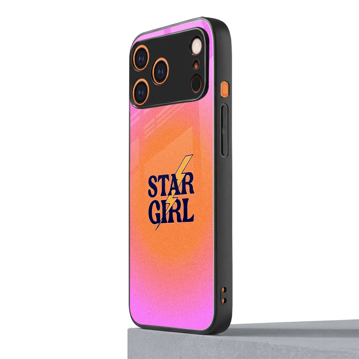 Star Girl Aesthetic iphone 17 pro mobile cover | shockproof glass phone case