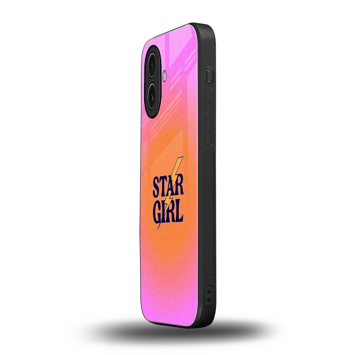 Star Girl Aesthetic iphone 17 mobile cover | shockproof glass phone case