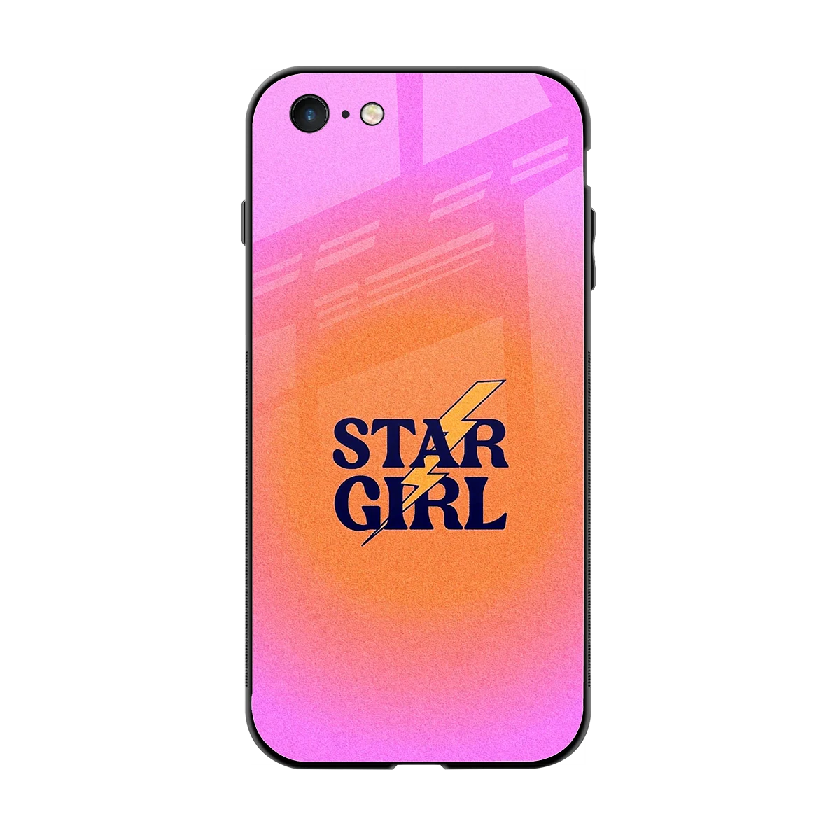Star Girl Aesthetic back phone cover | glass case for iphone 6s plus
