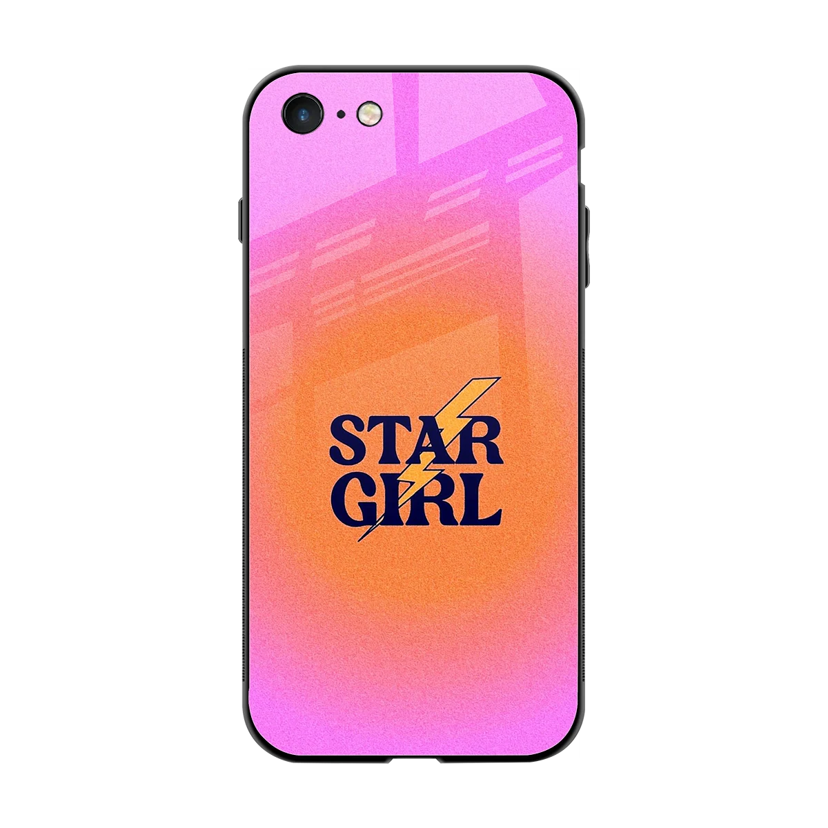 Star Girl Aesthetic back phone cover | glass case for iphone 7