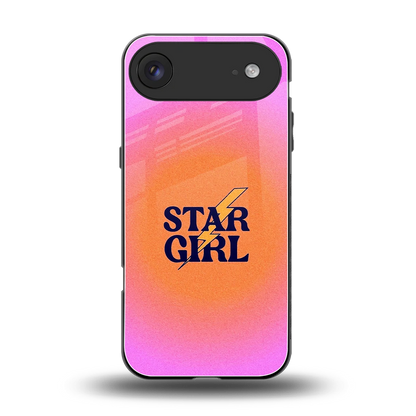 Star Girl Aesthetic back phone cover | glass case for iphone air