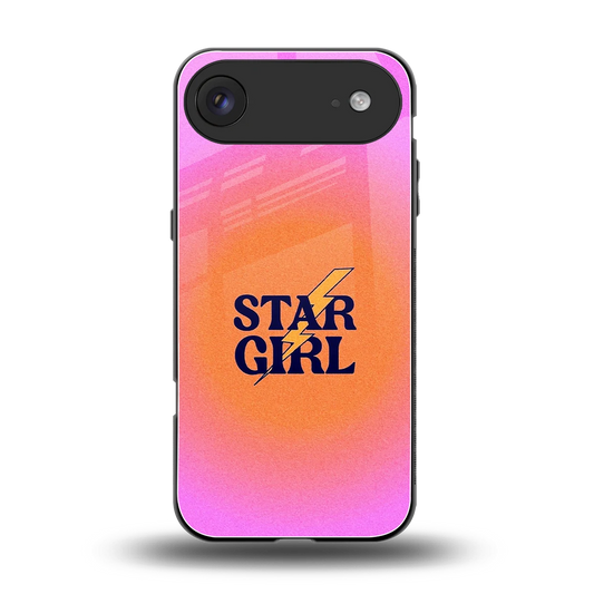 Star Girl Aesthetic back phone cover | glass case for iphone air