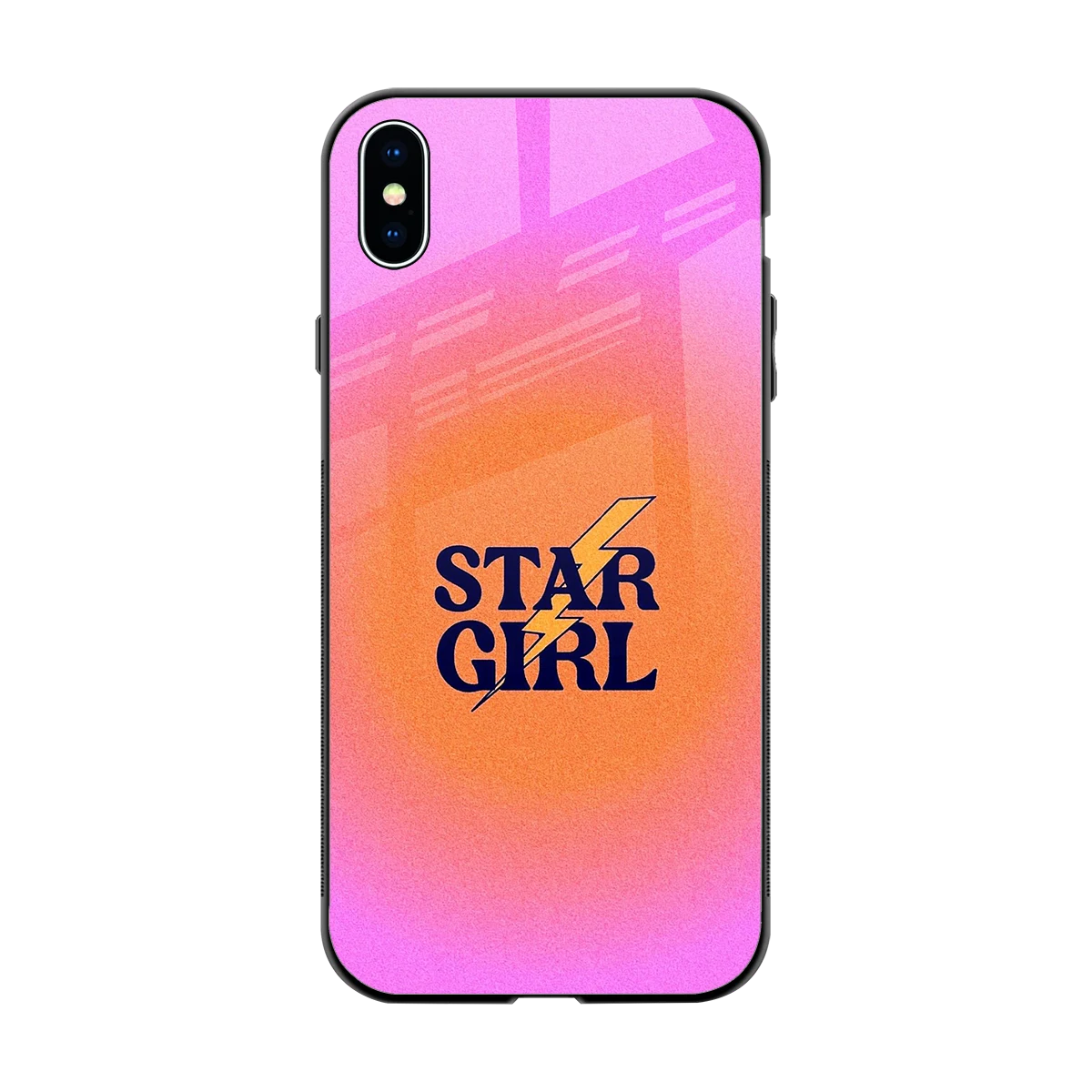 Star Girl Aesthetic back phone cover | glass case for iphone xs max