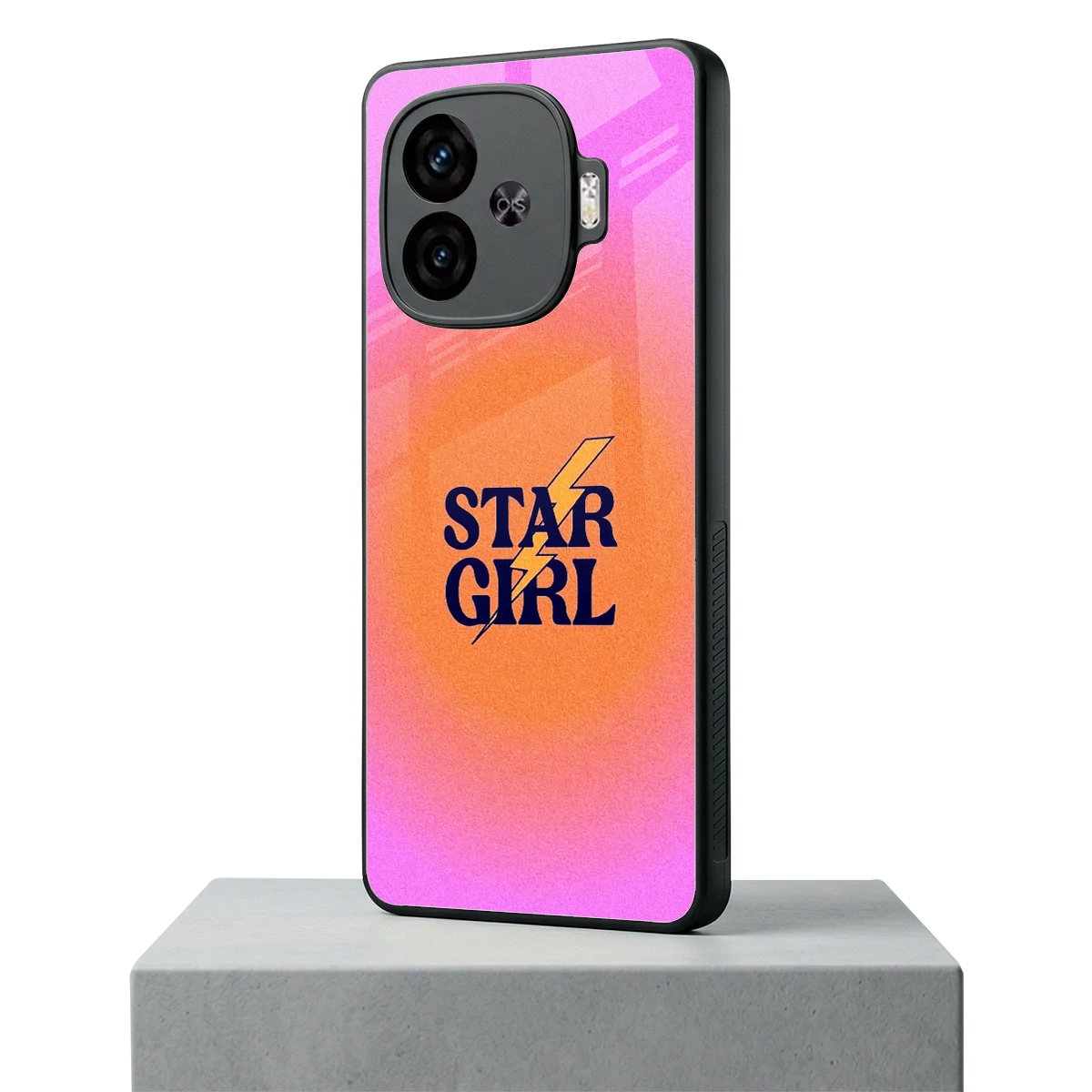 Star Girl Aesthetic iqoo neo 10r 5g mobile cover | shockproof glass phone case