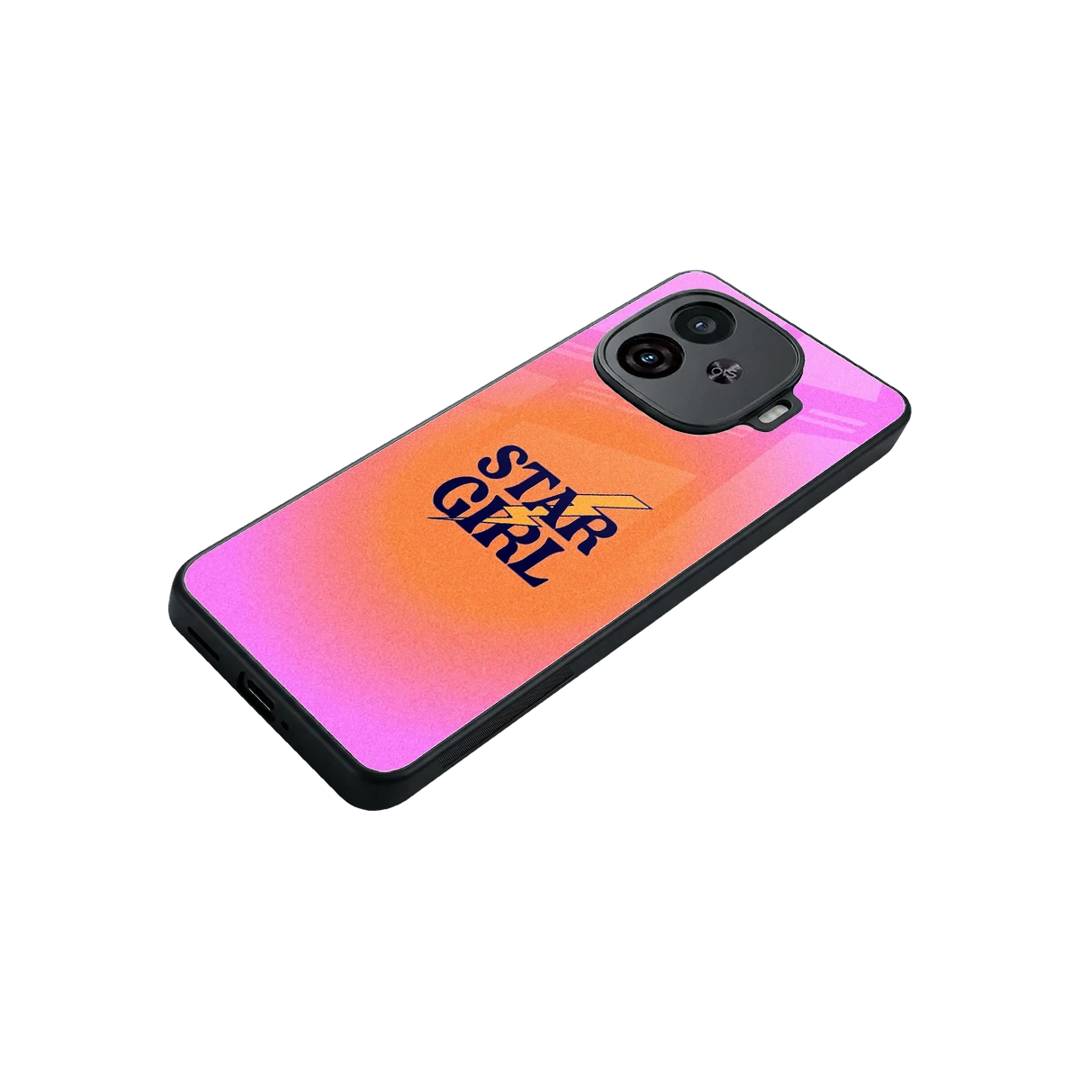 Star Girl Aesthetic stylish phone case for iqoo neo 10r 5g | glossy glass and slim fit