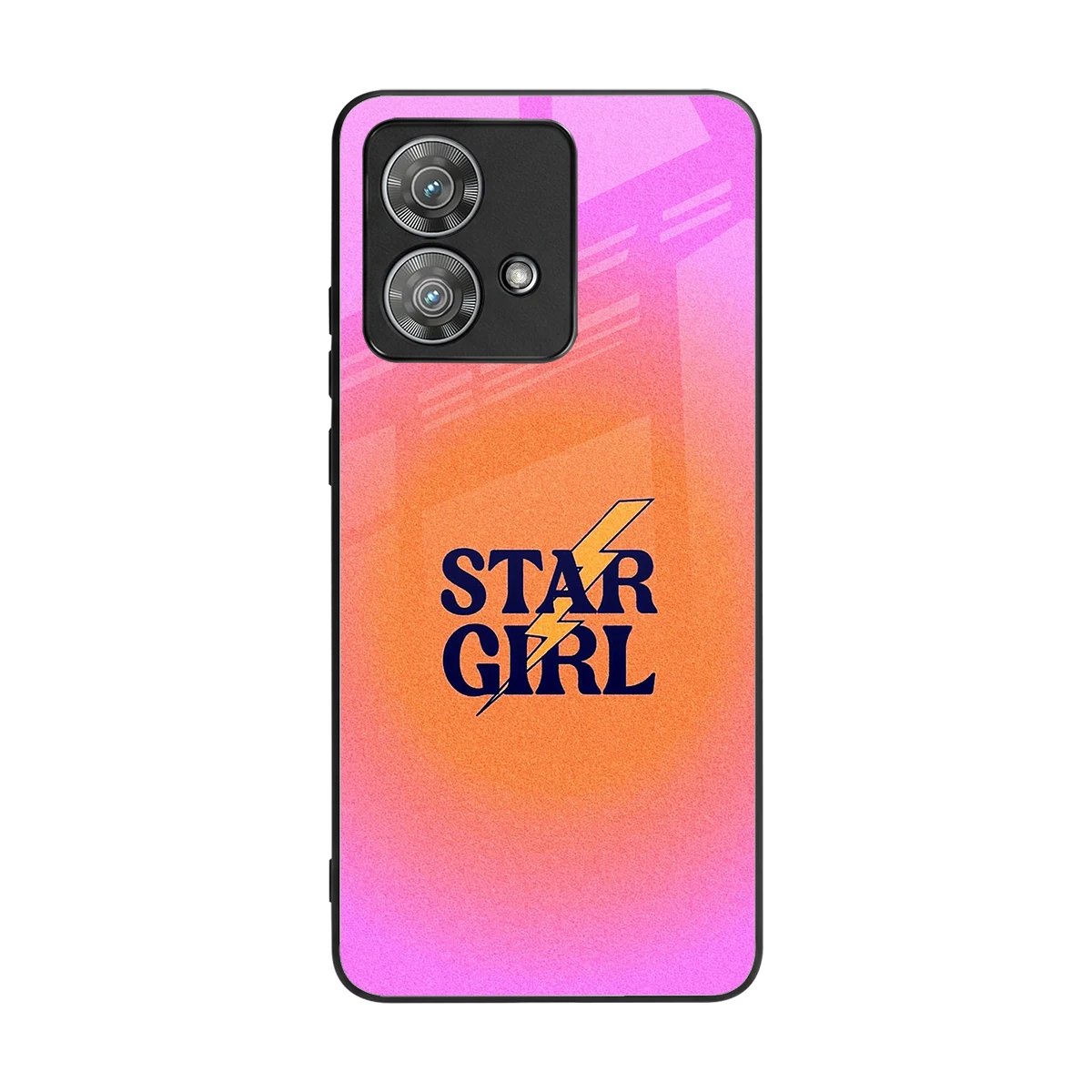 Star Girl Aesthetic back phone cover | glass case for motorola edge 40 neo 5g