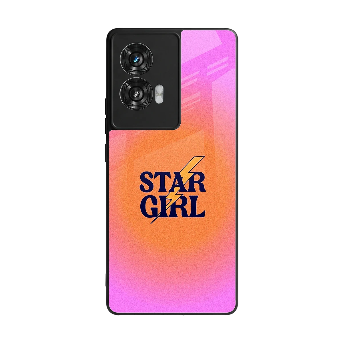 Star Girl Aesthetic back phone cover | glass case for motorola edge 50 fusion