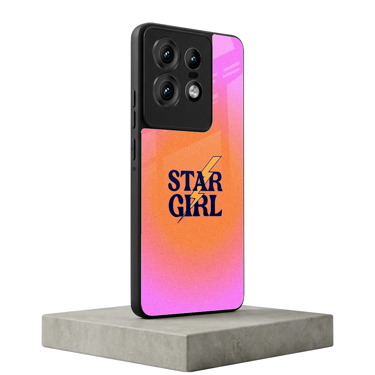 Star Girl Aesthetic motorola edge 50 pro mobile cover | shockproof glass phone case