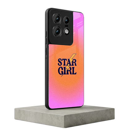 Star Girl Aesthetic motorola edge 50 pro mobile cover | shockproof glass phone case