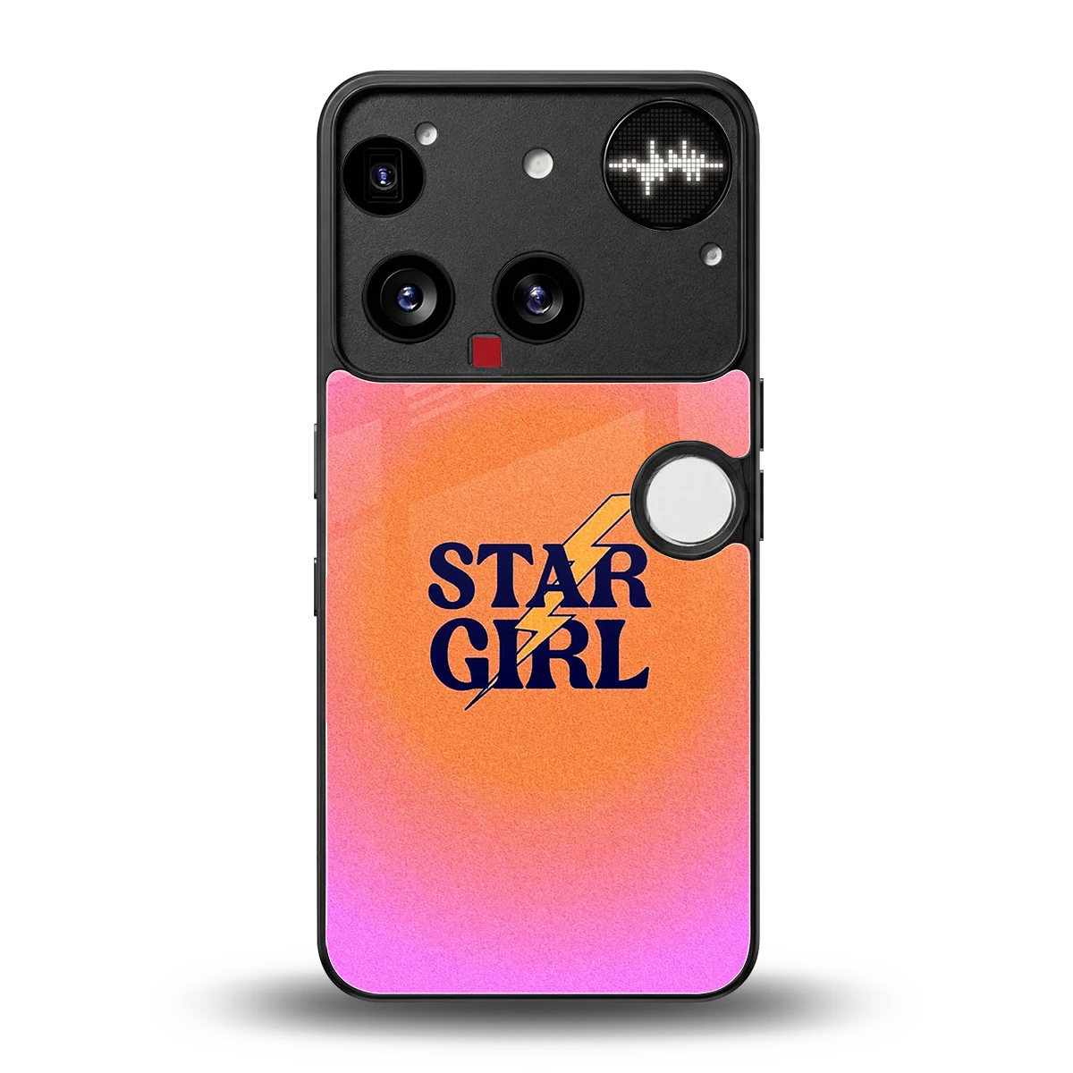 Star Girl Aesthetic back phone cover | glass case for nothing phone 3